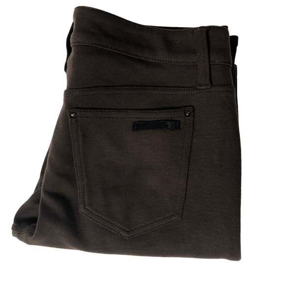 Joe’s Jeans Chocolate Brown Low Rise Skinny Wool Blend Leggings - Picture 1 of 16